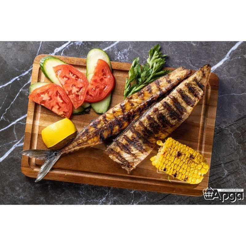 СКУМРИЯ НА СКАРА С ГАРНИТУРА