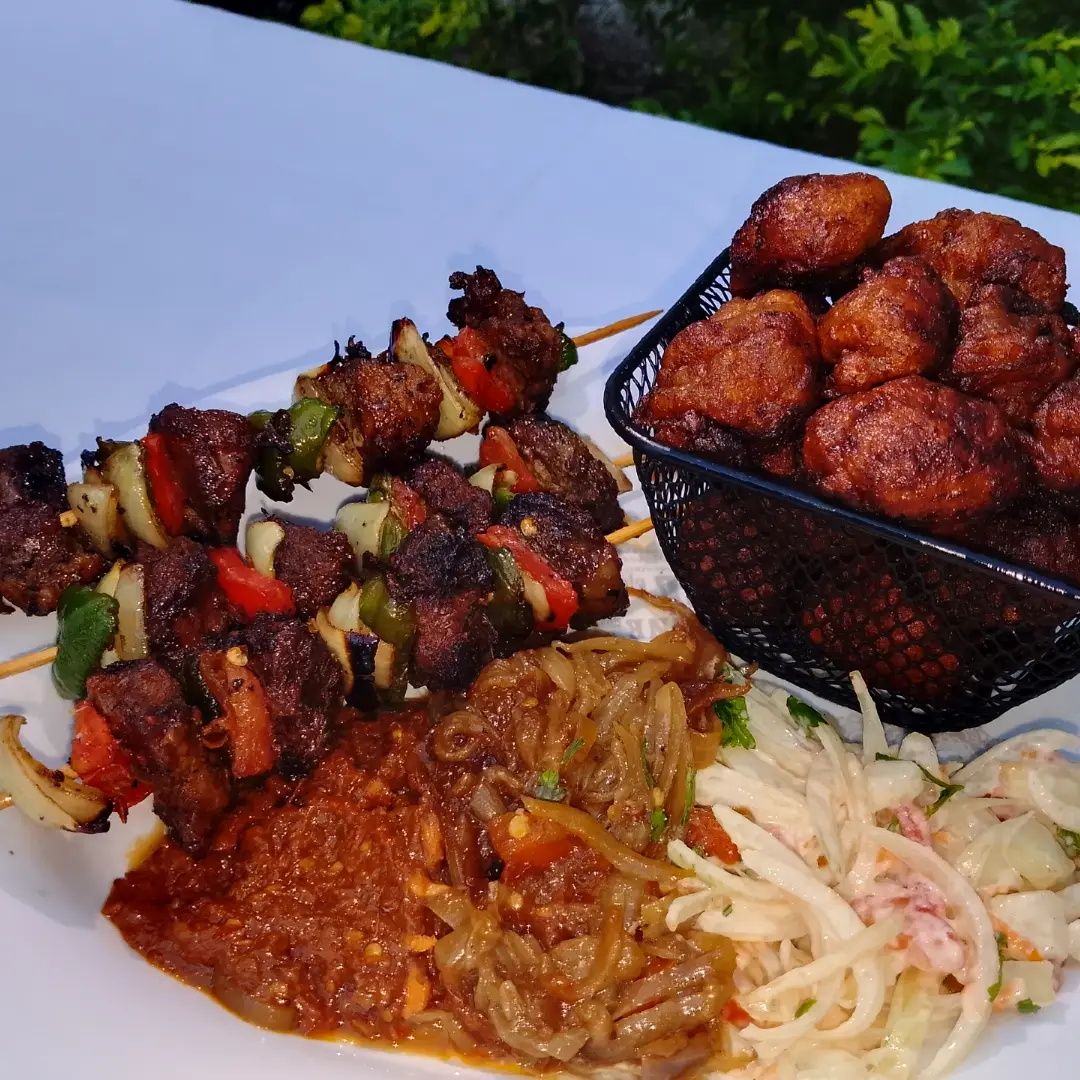 Brochette de viande de bœuf