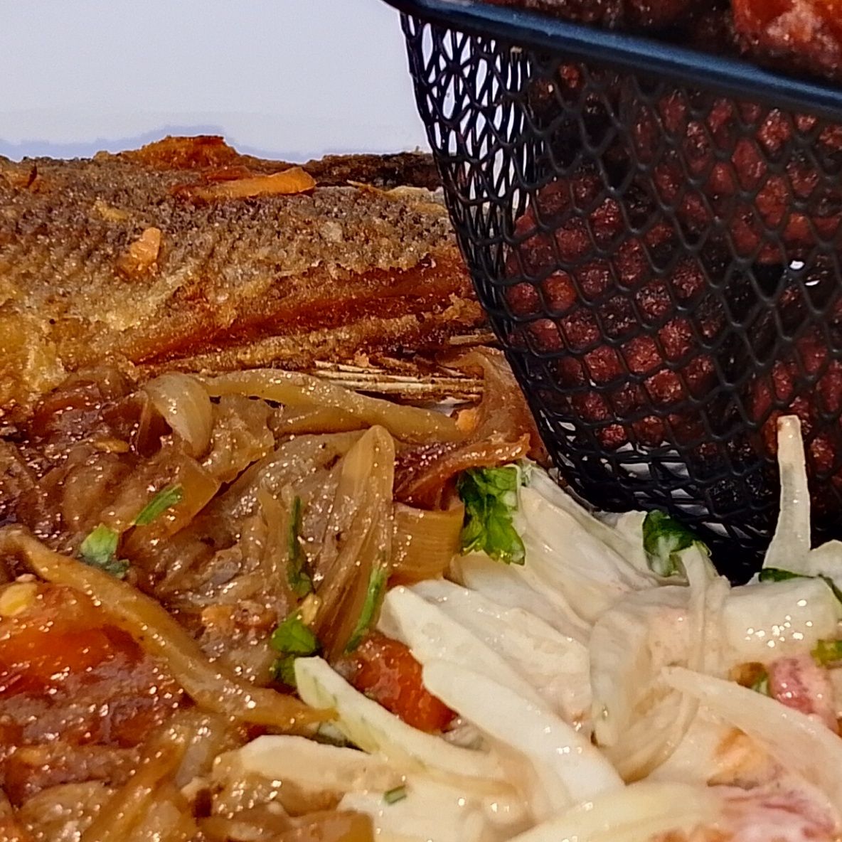 Poisson grillé claclo