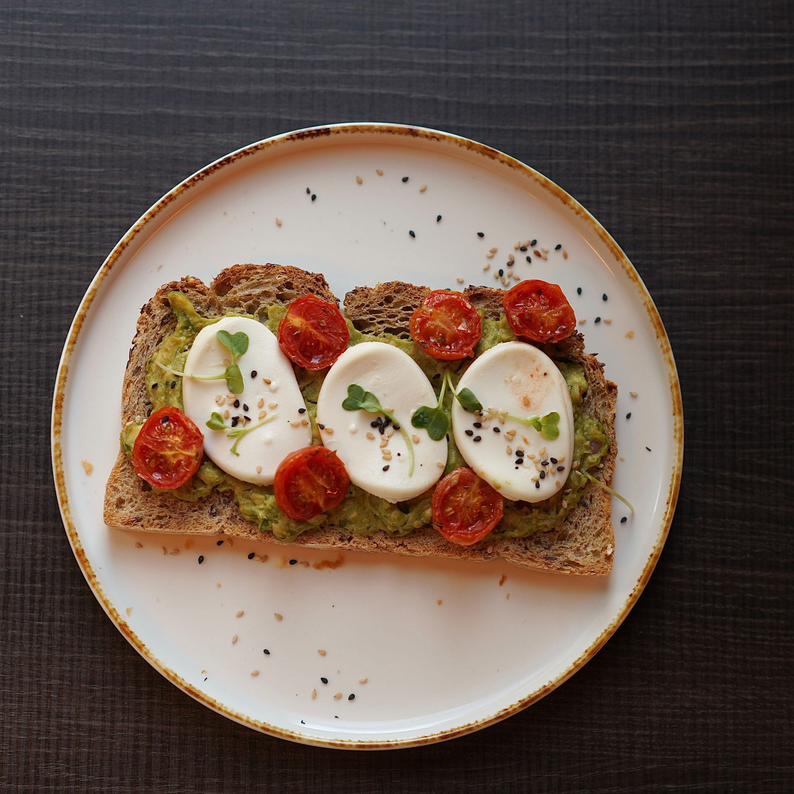 Tostada mediterranea