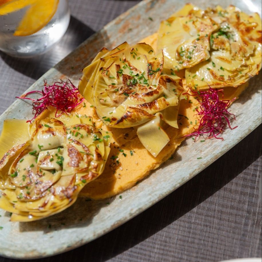 Alcachofas a la plancha