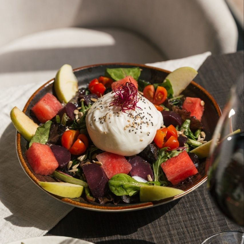 Ensalada de burrata