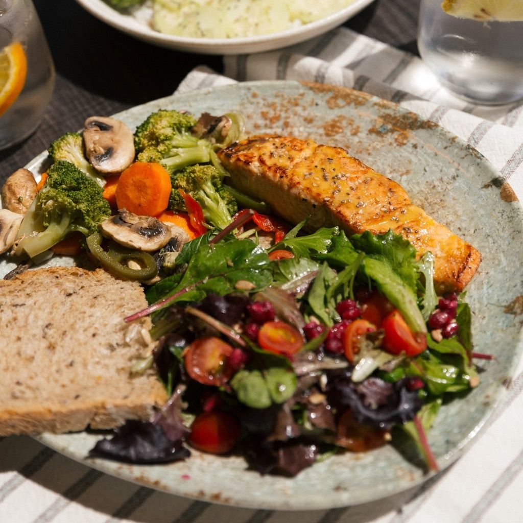 Salmón a la naranja