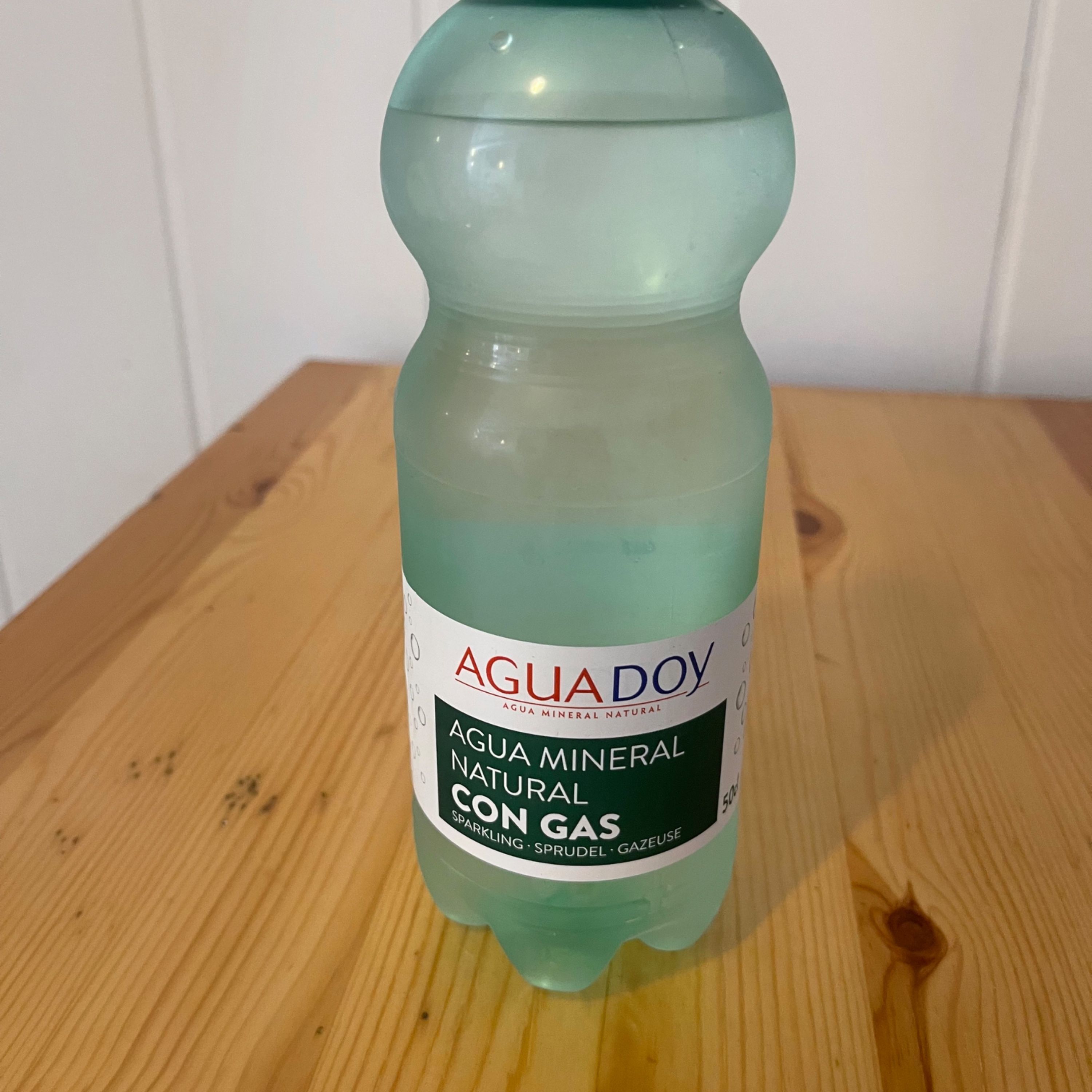 Agua con gas