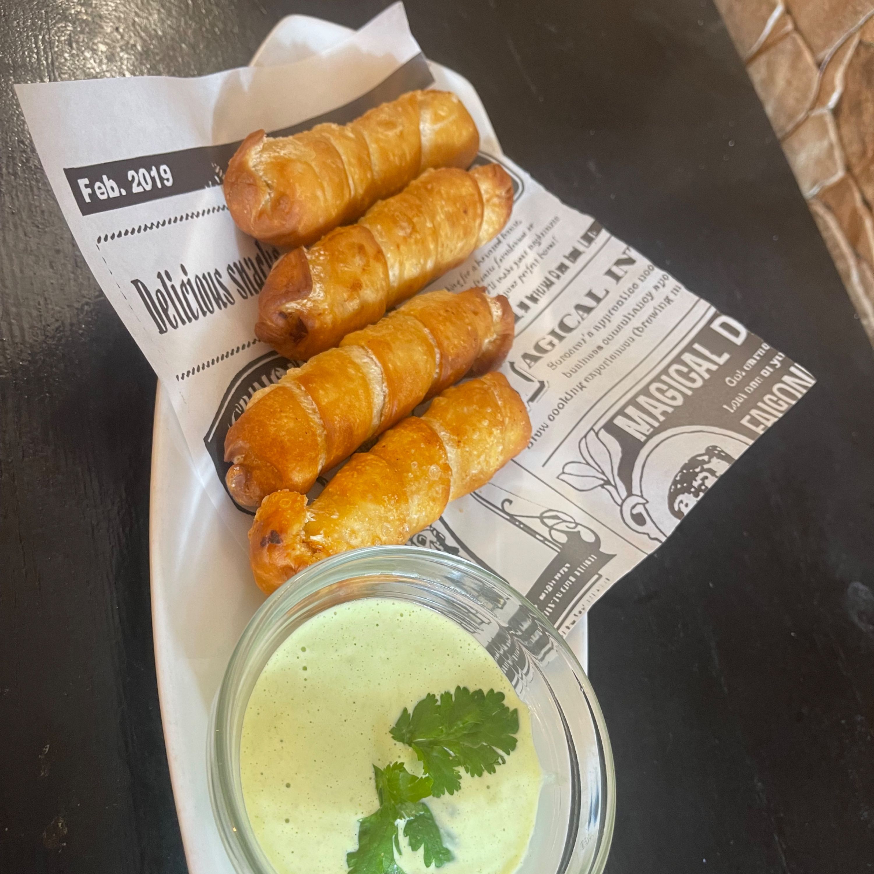 Tequeños 4 unidades 