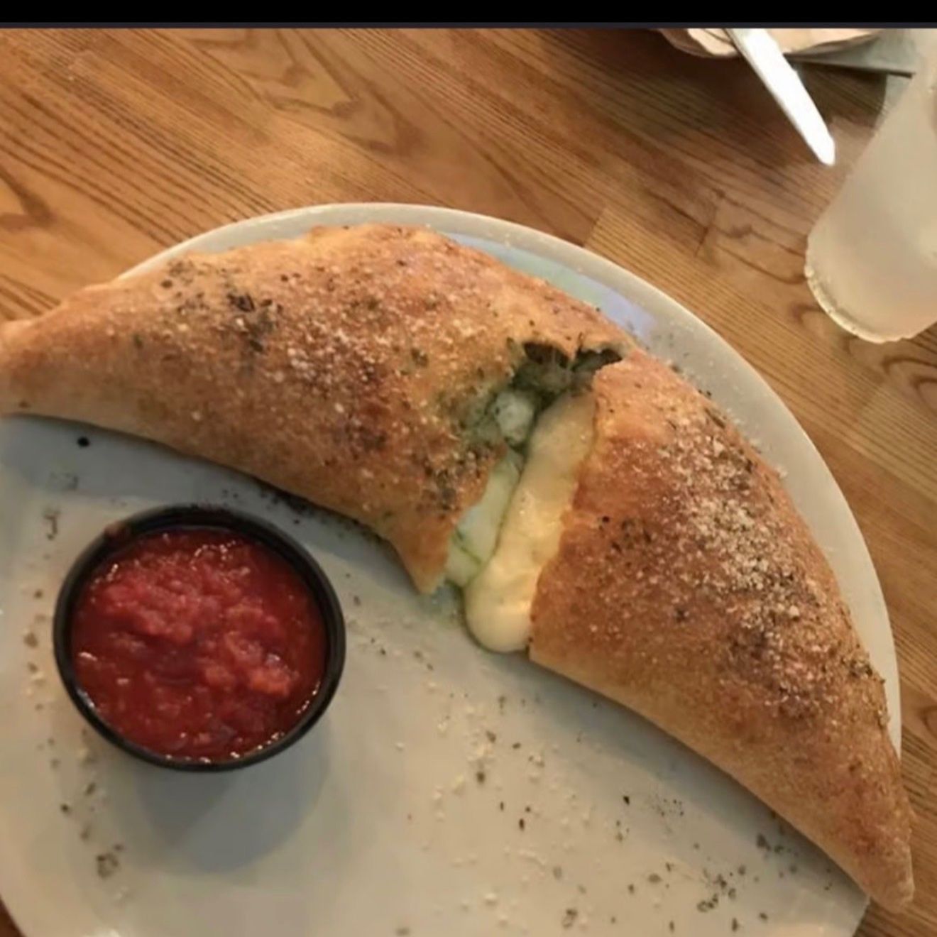 Pizza Calzone De Pesto