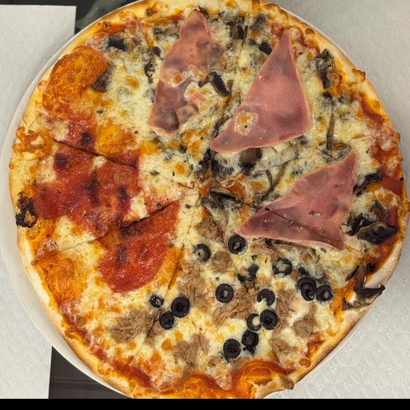 Pizza Cuatro Estaciones