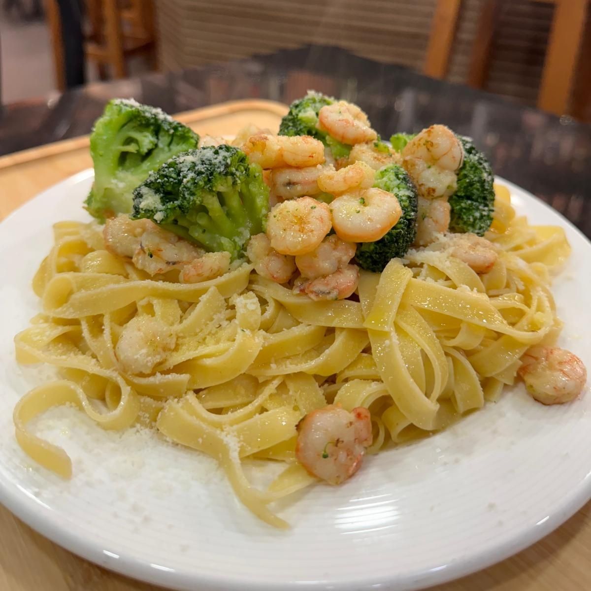 Tagliatelle di campo e di mare