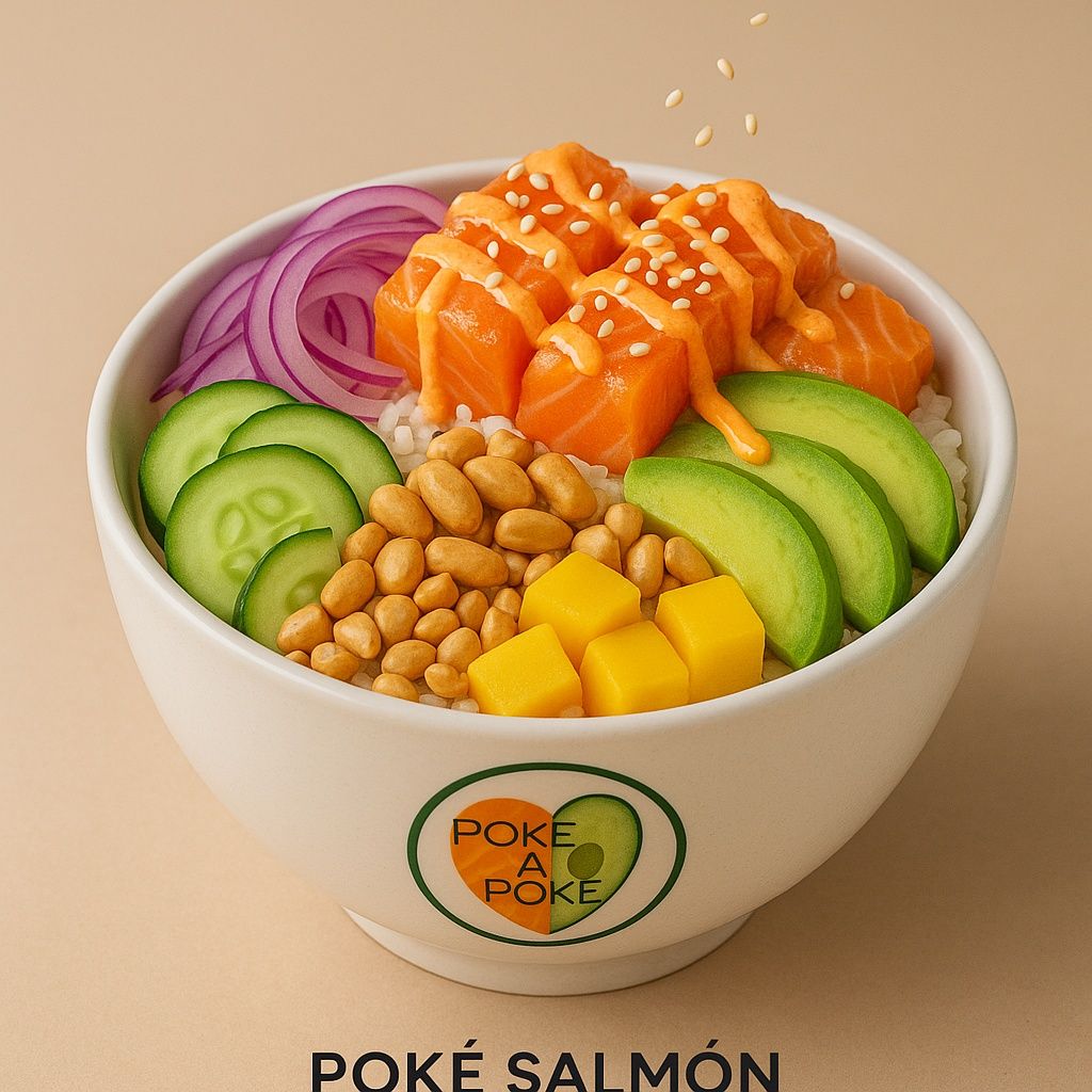 F/ Poke Mediano Salmón