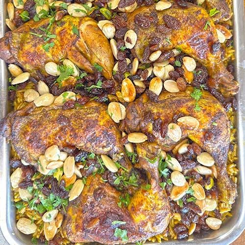 Kabsa De Pollo (MIÉRCOLES)