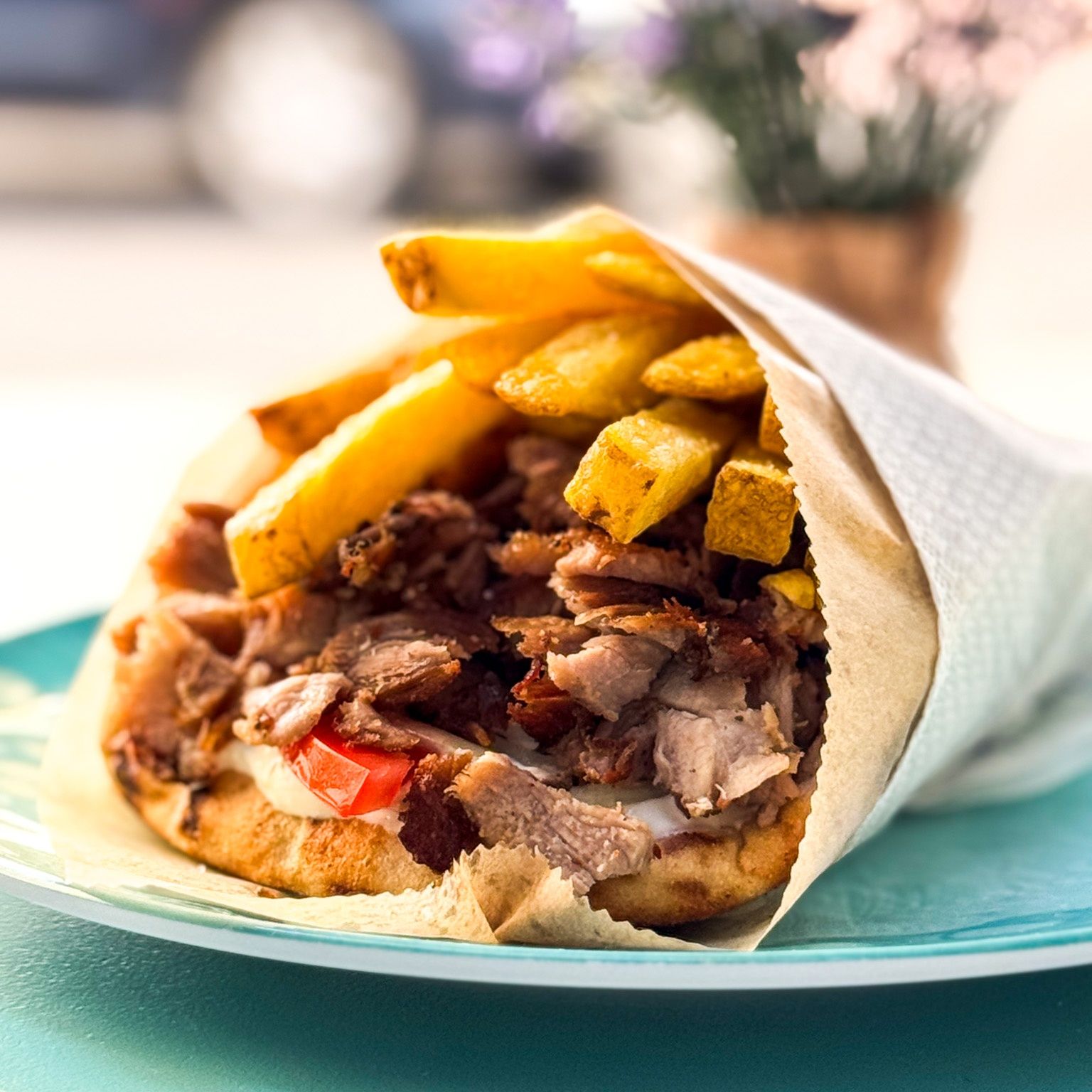 Pita Gyros Cerdo