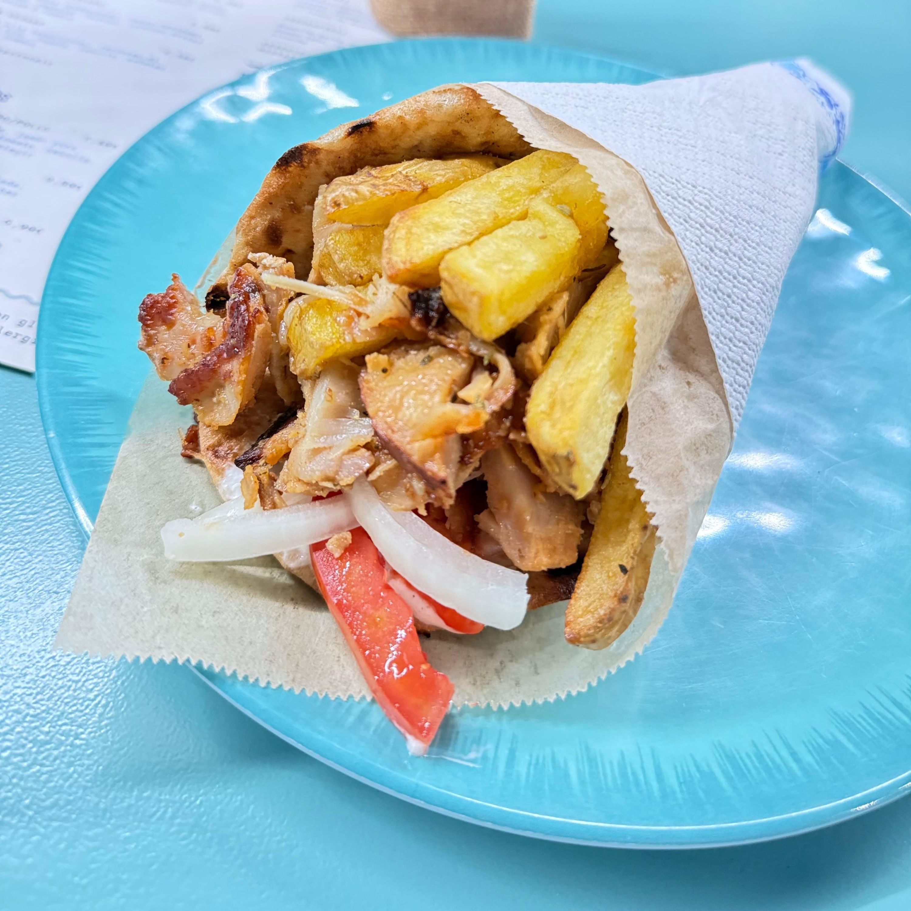 Pita Gyros Pollo
