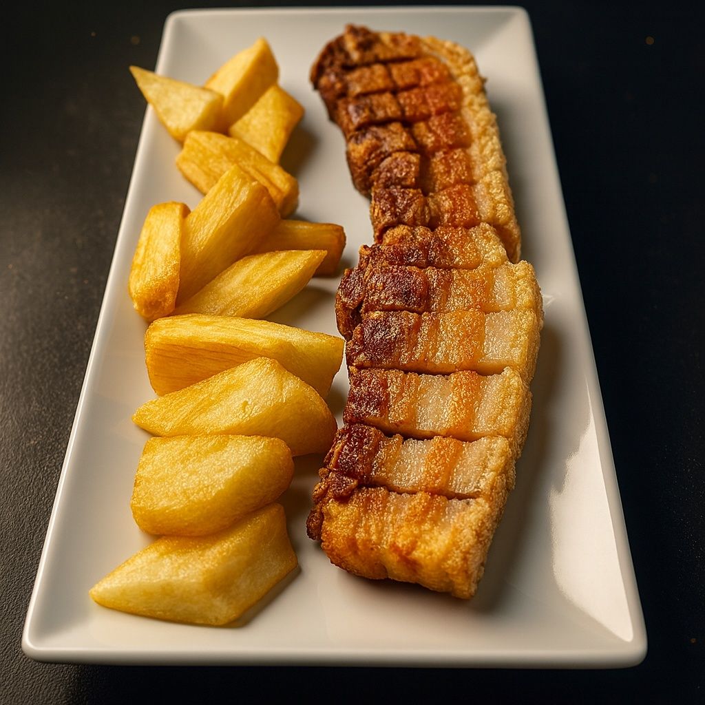 Porción De Chicharrón