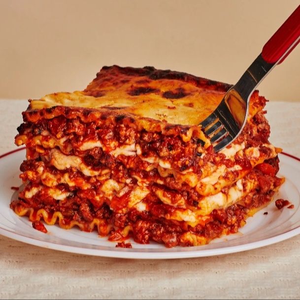 Lasana De Carne A La Bolonesa Al Horno