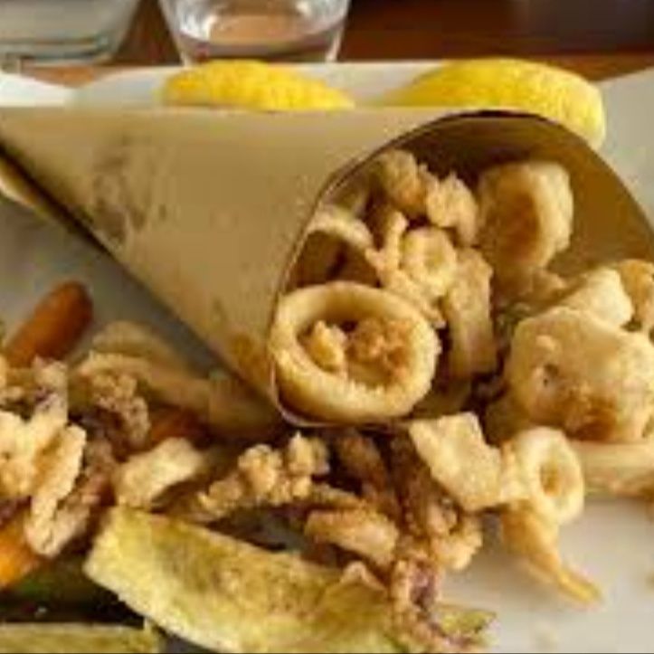 Bandeja De Calamares Fritos