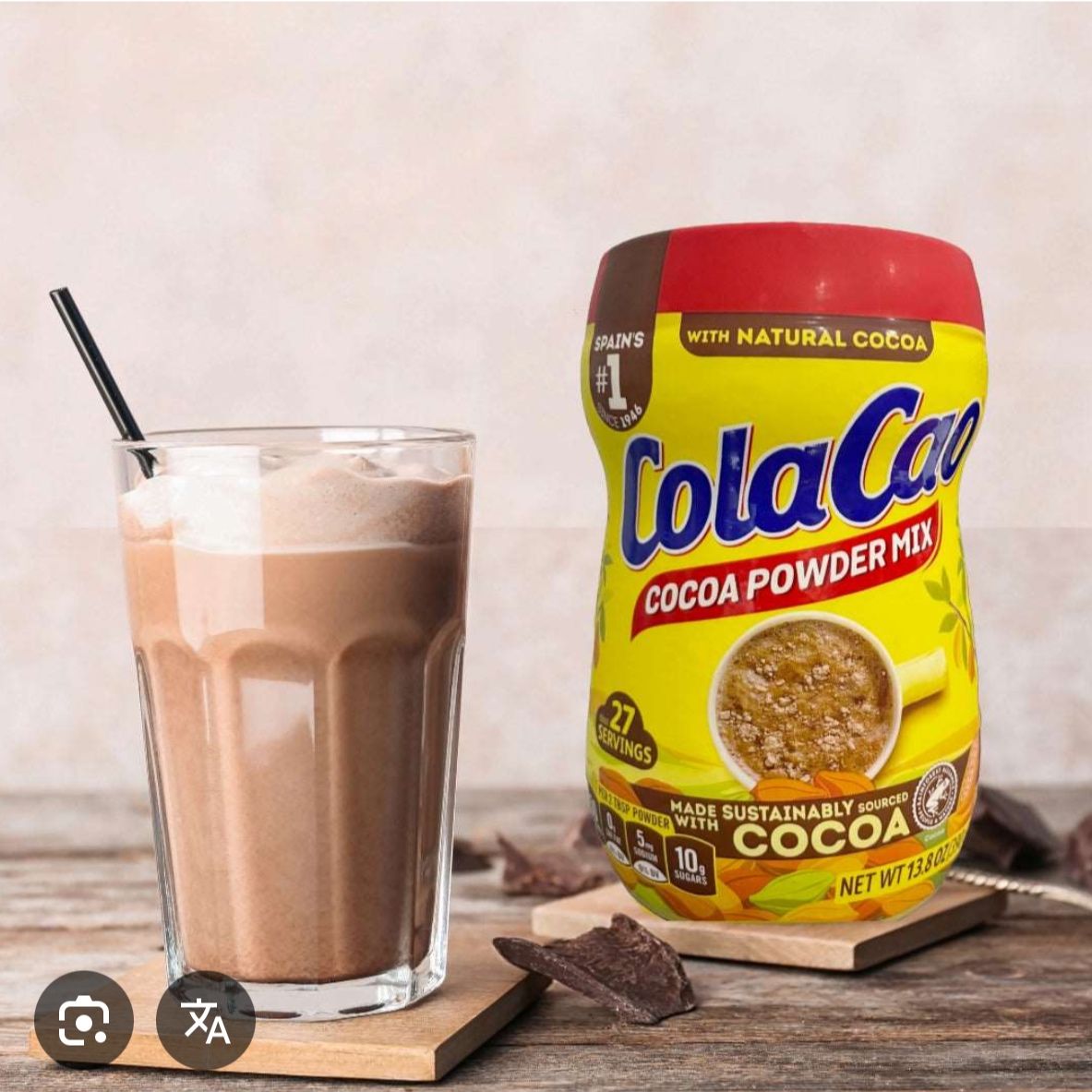 ColaCao sin lactosa