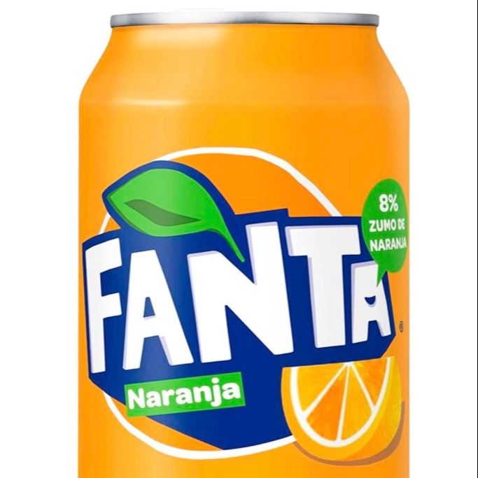 Fanta Naranja Lata 330Ml