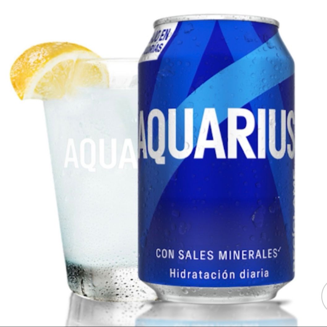 Aquarius Limón Lata 330Ml