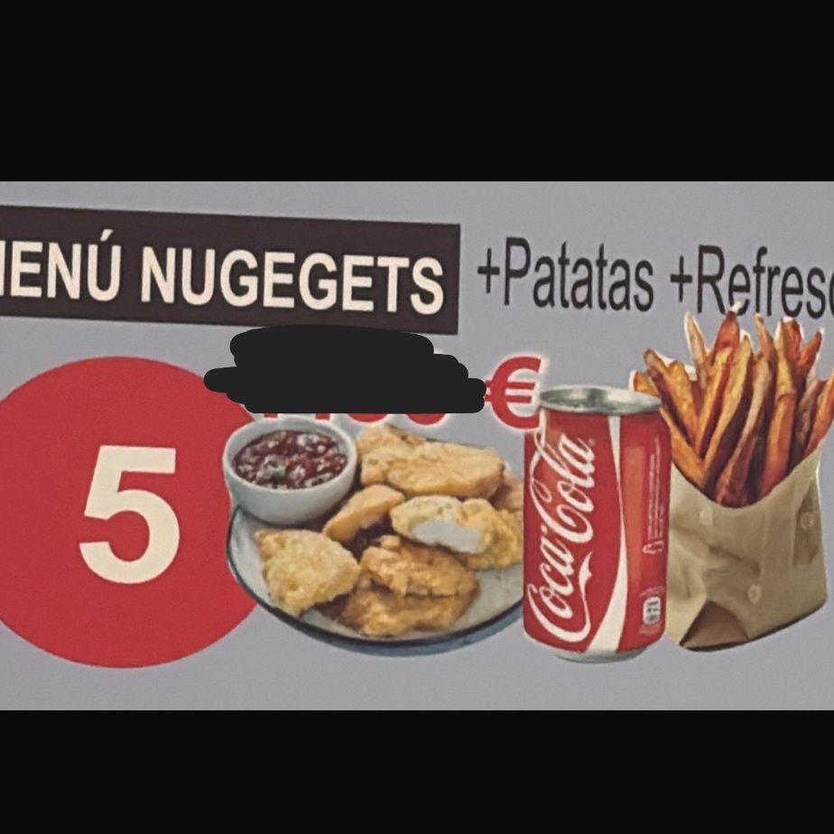 Menú Nugegets