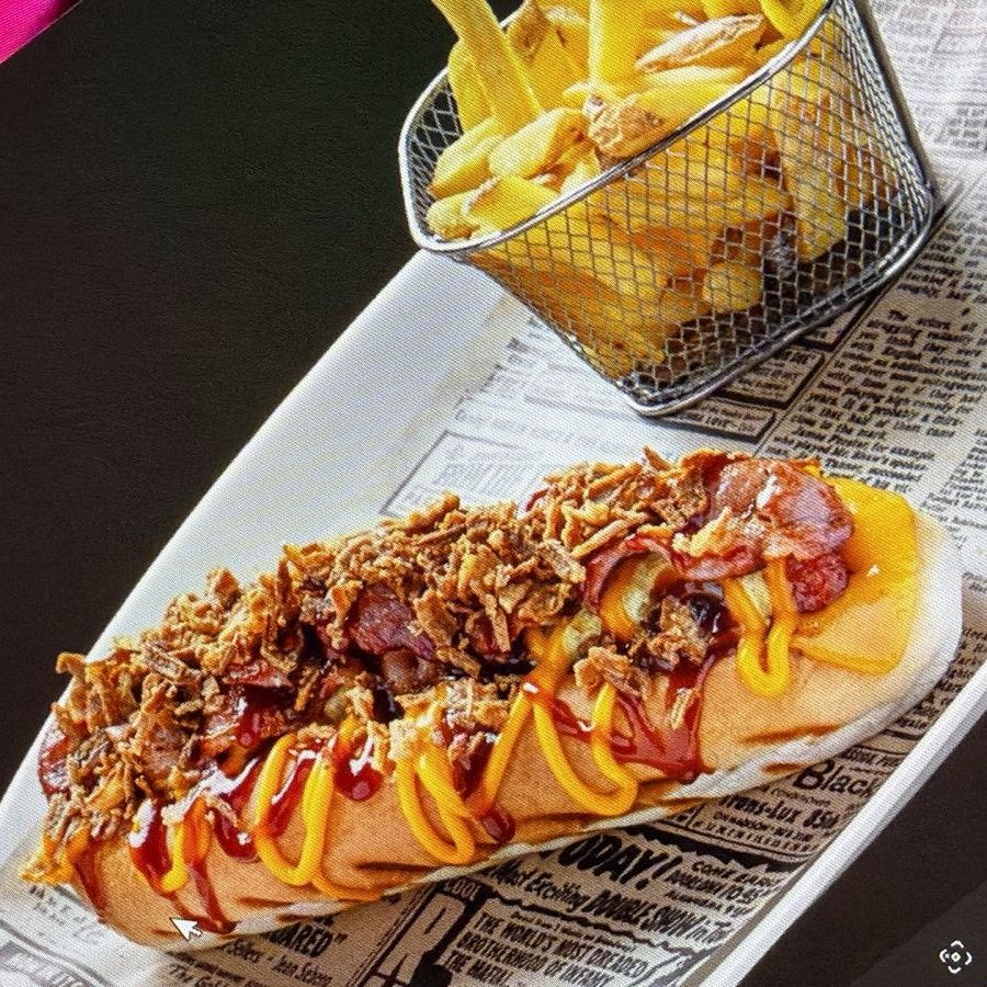 Tex mex hot dog