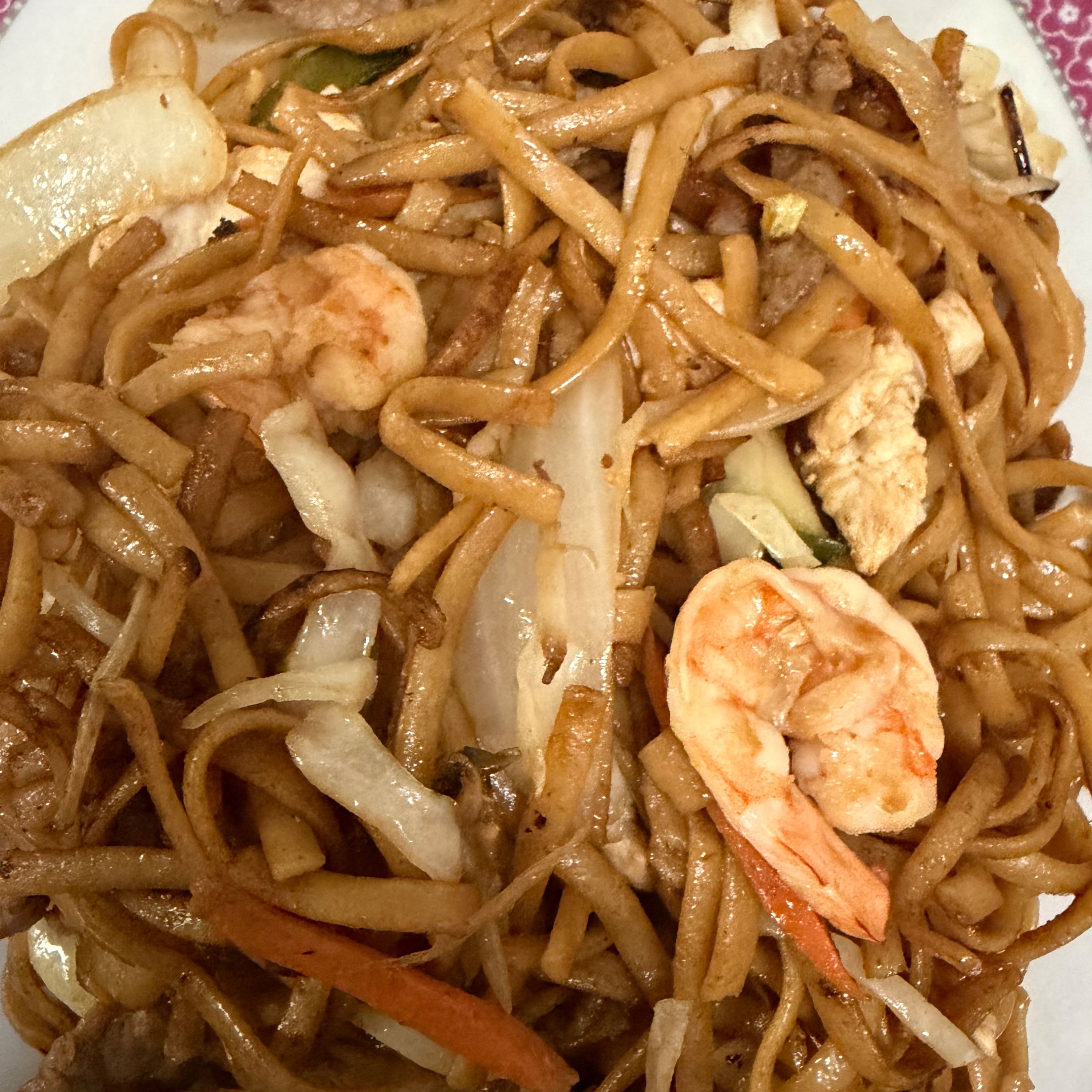 Tallarines Fritos Con 3 Delicias