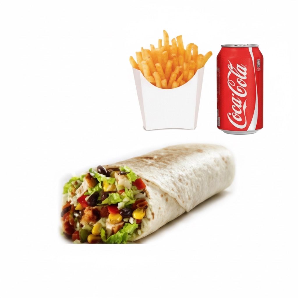 Menú Dürüm Vegetal 