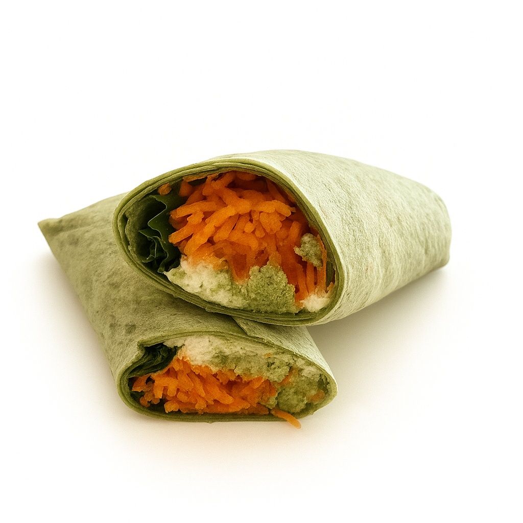 Wrap Falafel Y Hummus
