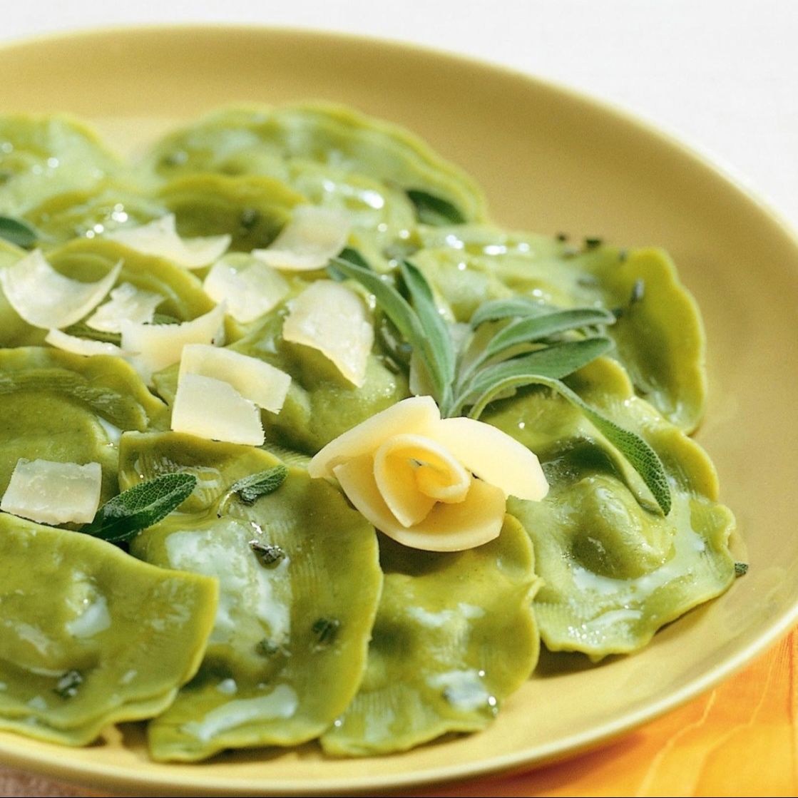 Tortelleni De Ricota Y Espinaca