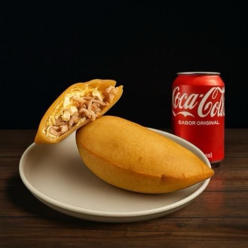Combo 3 Empanadas Jamón Y Queso + Bebida