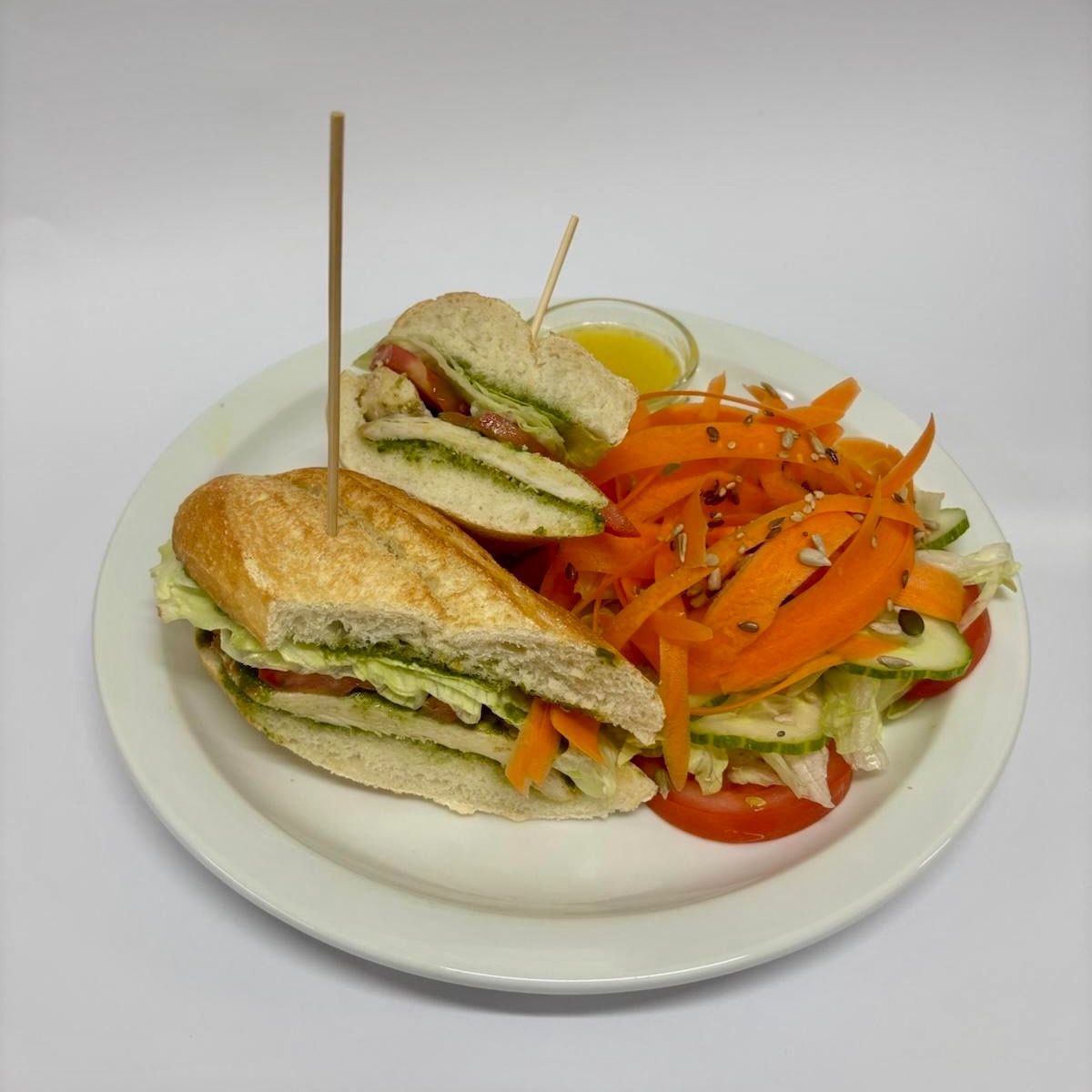 Chicken & Homemade Pesto