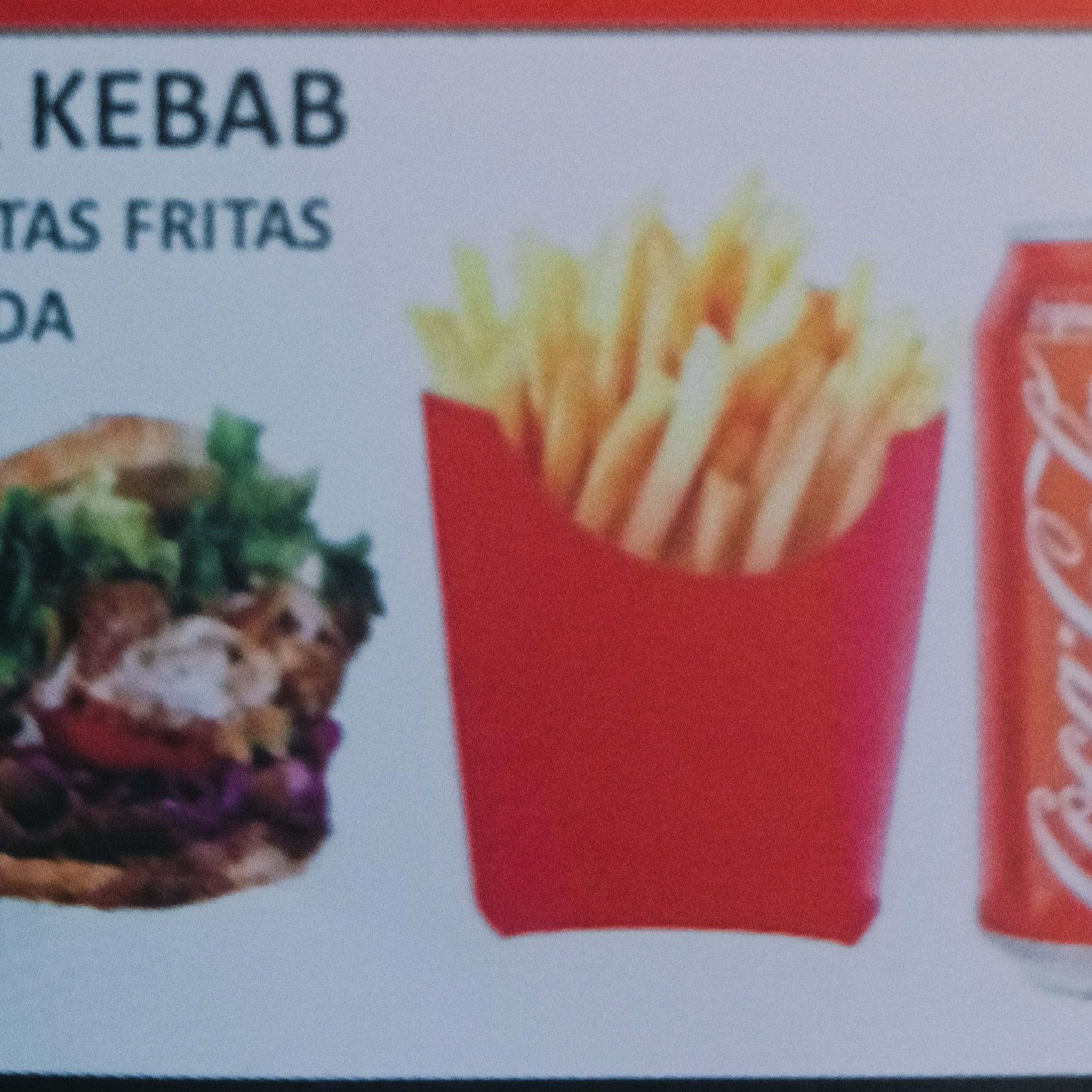 Menu 1 pita kebab