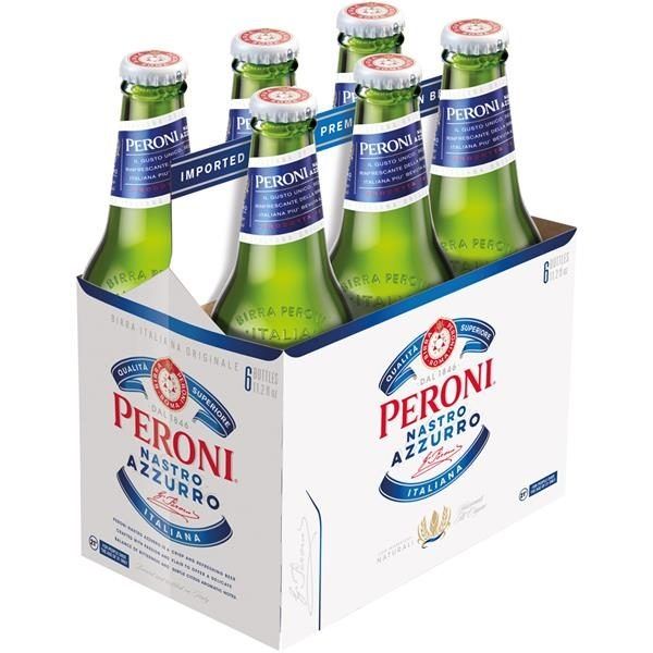 Perone nastro azzurro