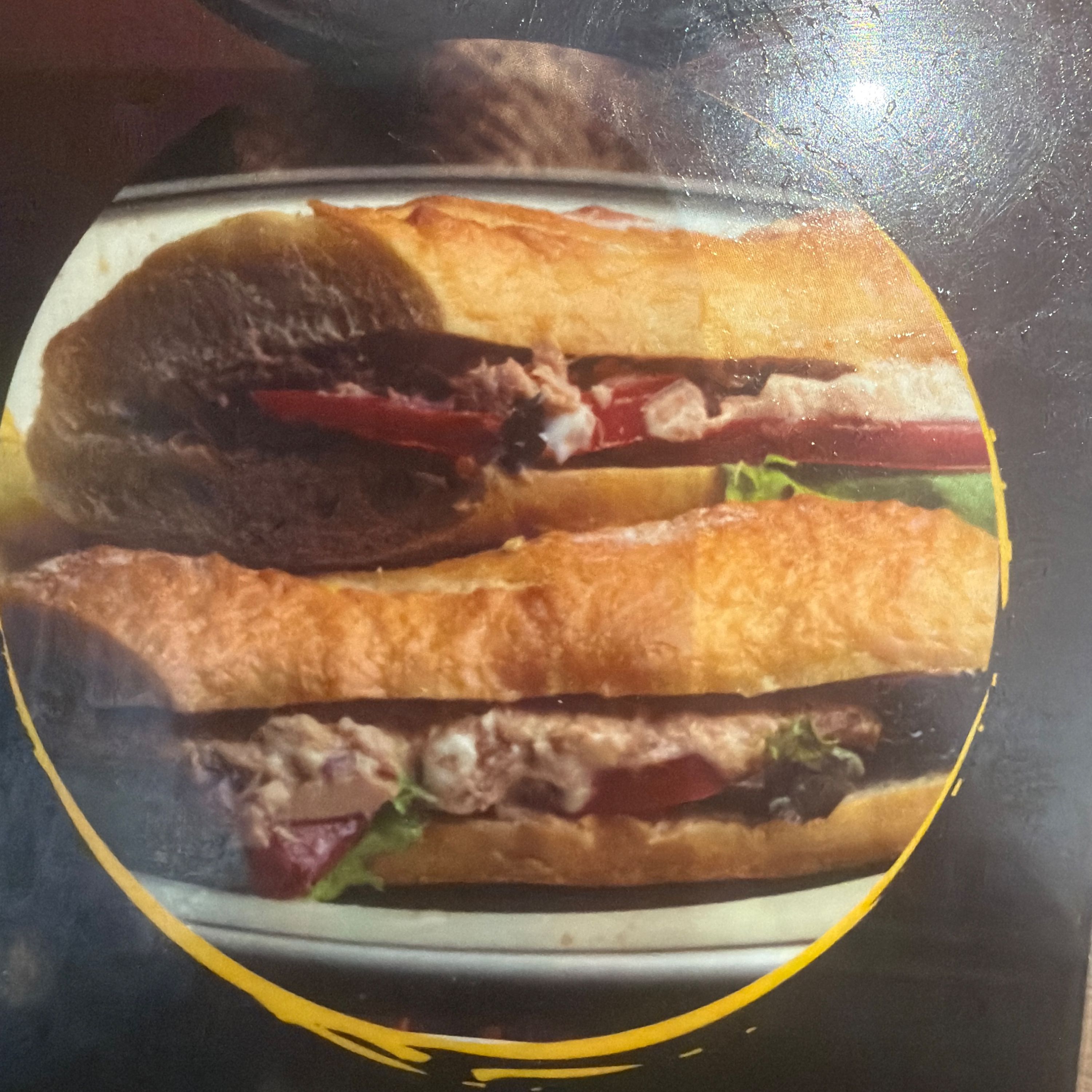 Bocadillo de carne picada