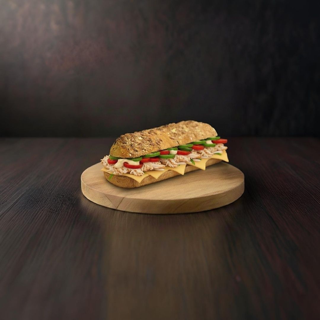 ქათმის სალათის სენდვიჩი