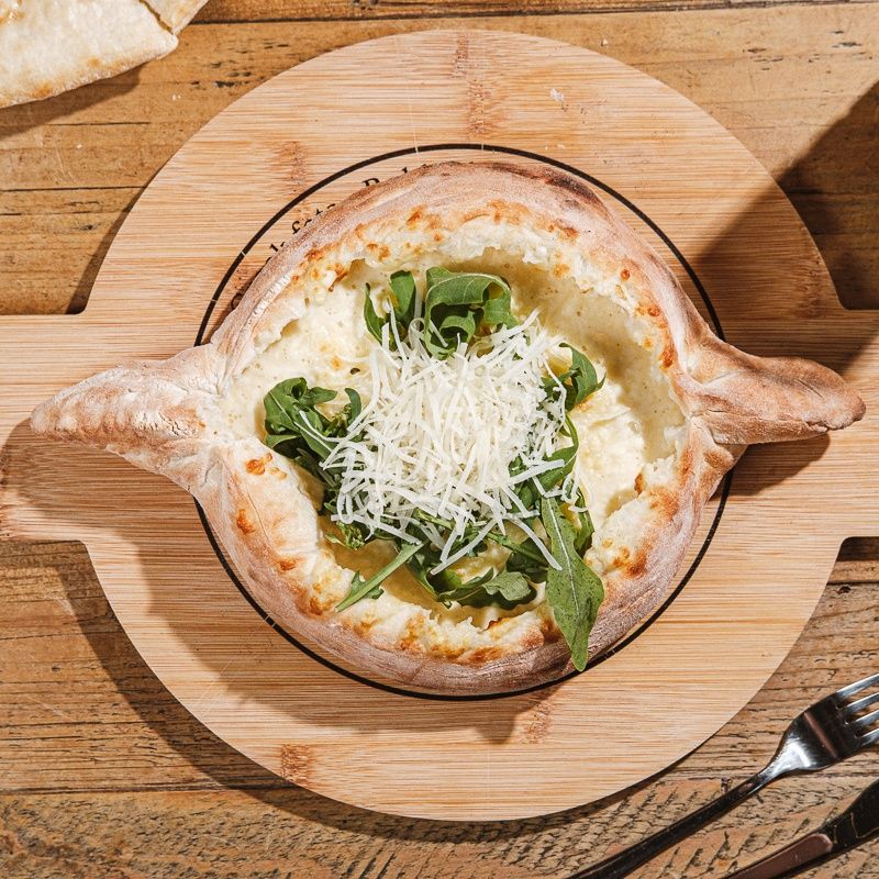 აჭარული ხაჭაპური 4 ყველით