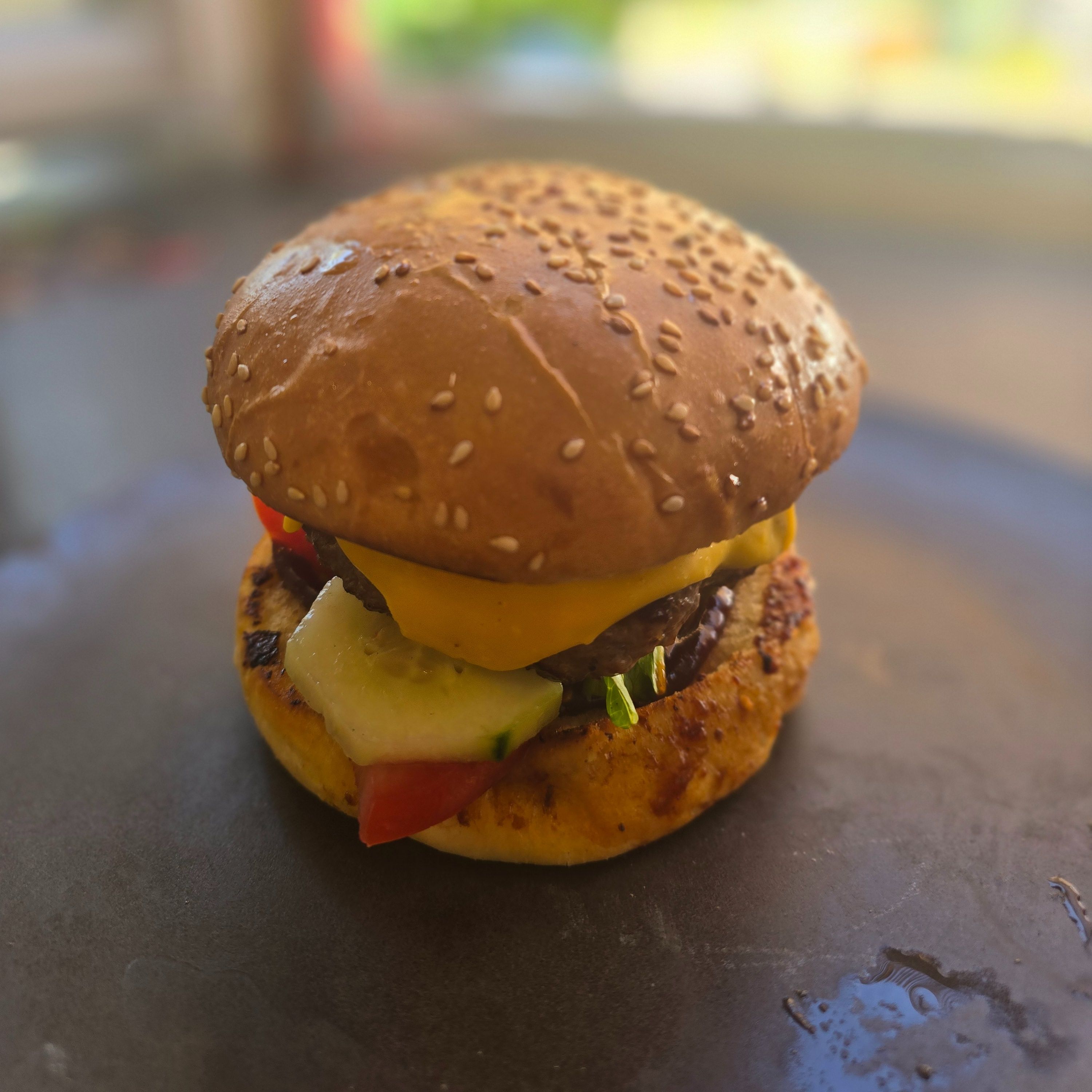 BBQ bacon burger