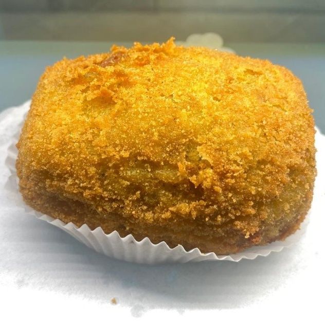 Arancino ai funghi piccante