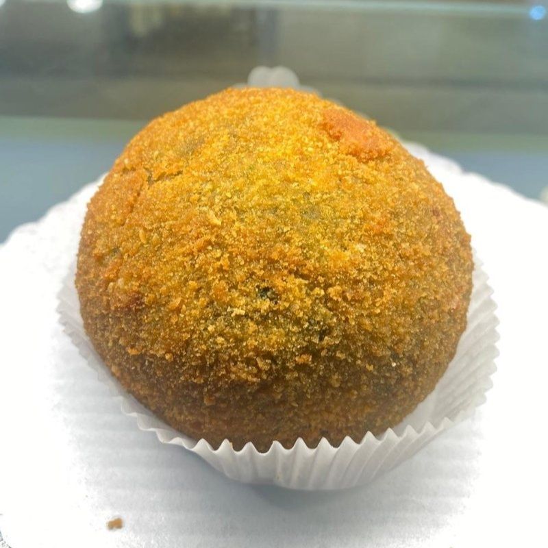Arancino agli spinaci