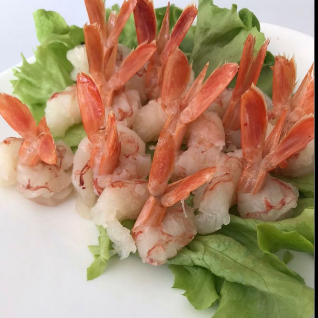 Sashimi gamberi argentino 