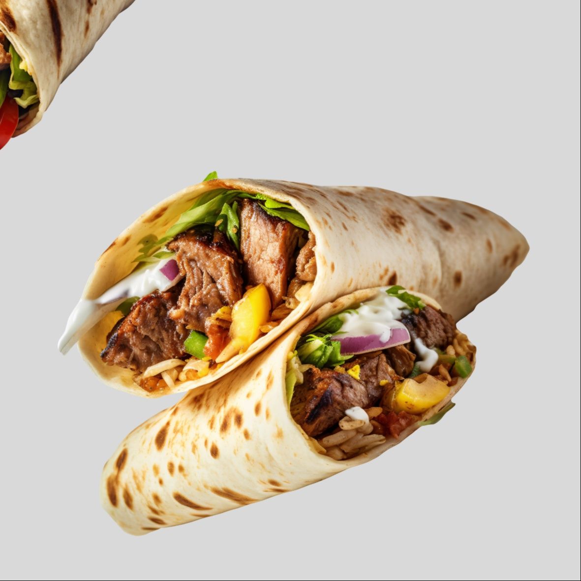 Piadina kebab