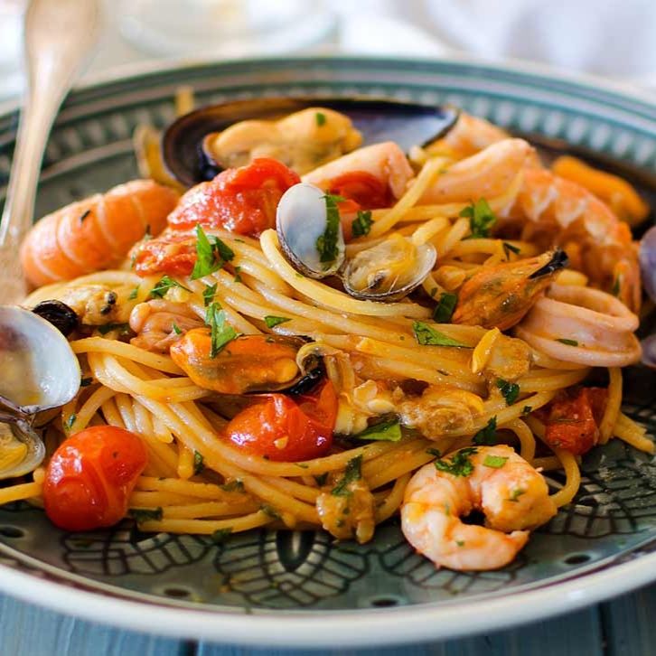 Spaghetti Ai Frutti Di Mare