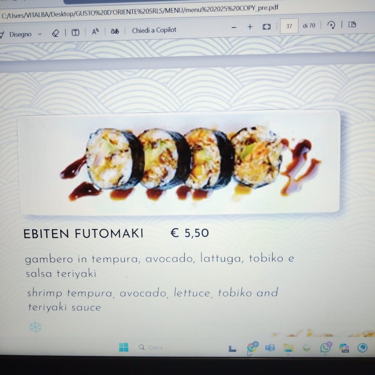 Ebiten Futomaki