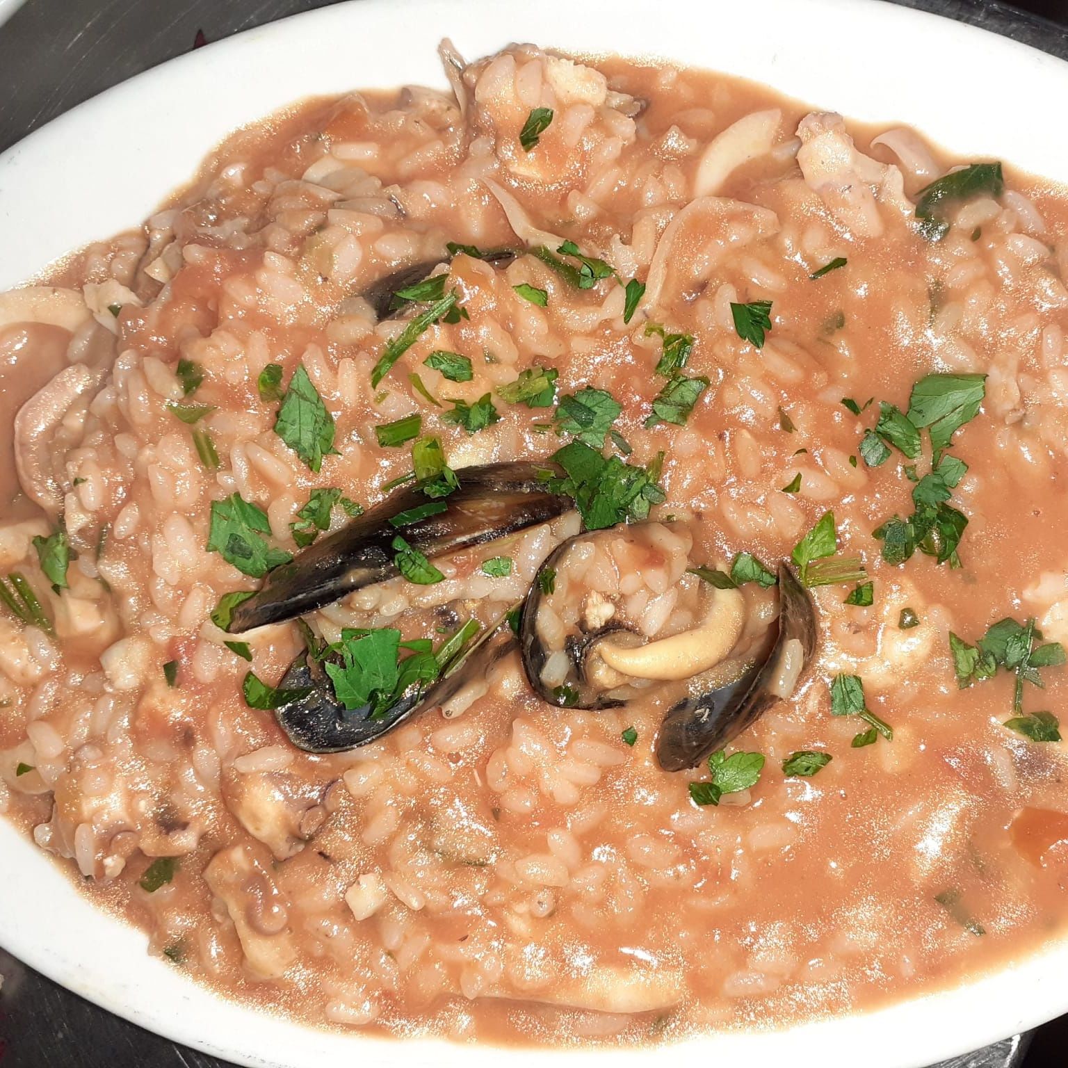 Risotto alla pescatora