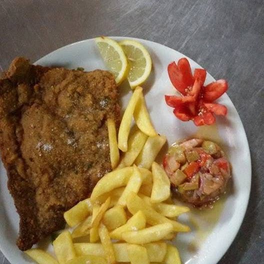 Cotoletta con contorno