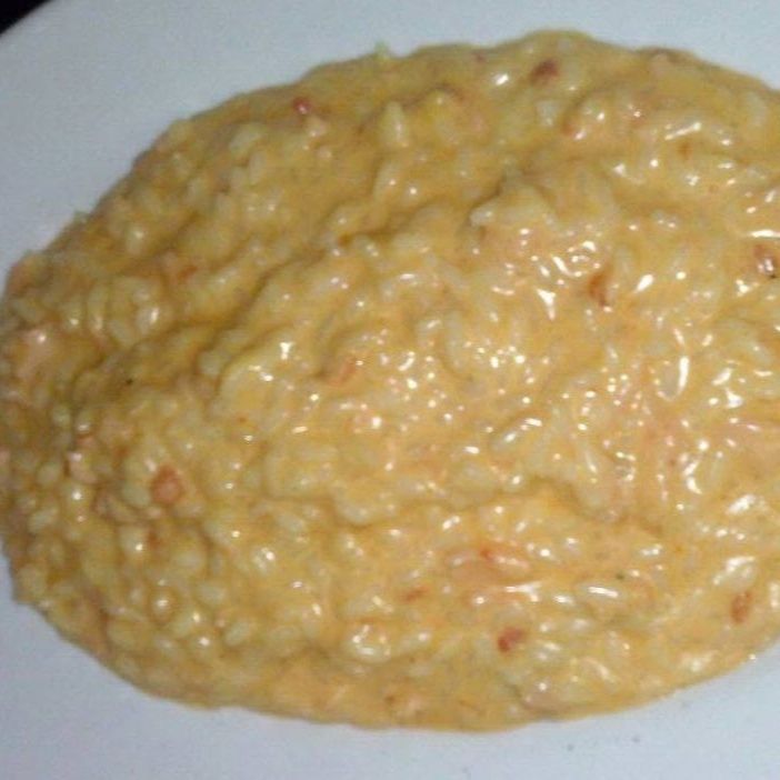 Risotto salmonato