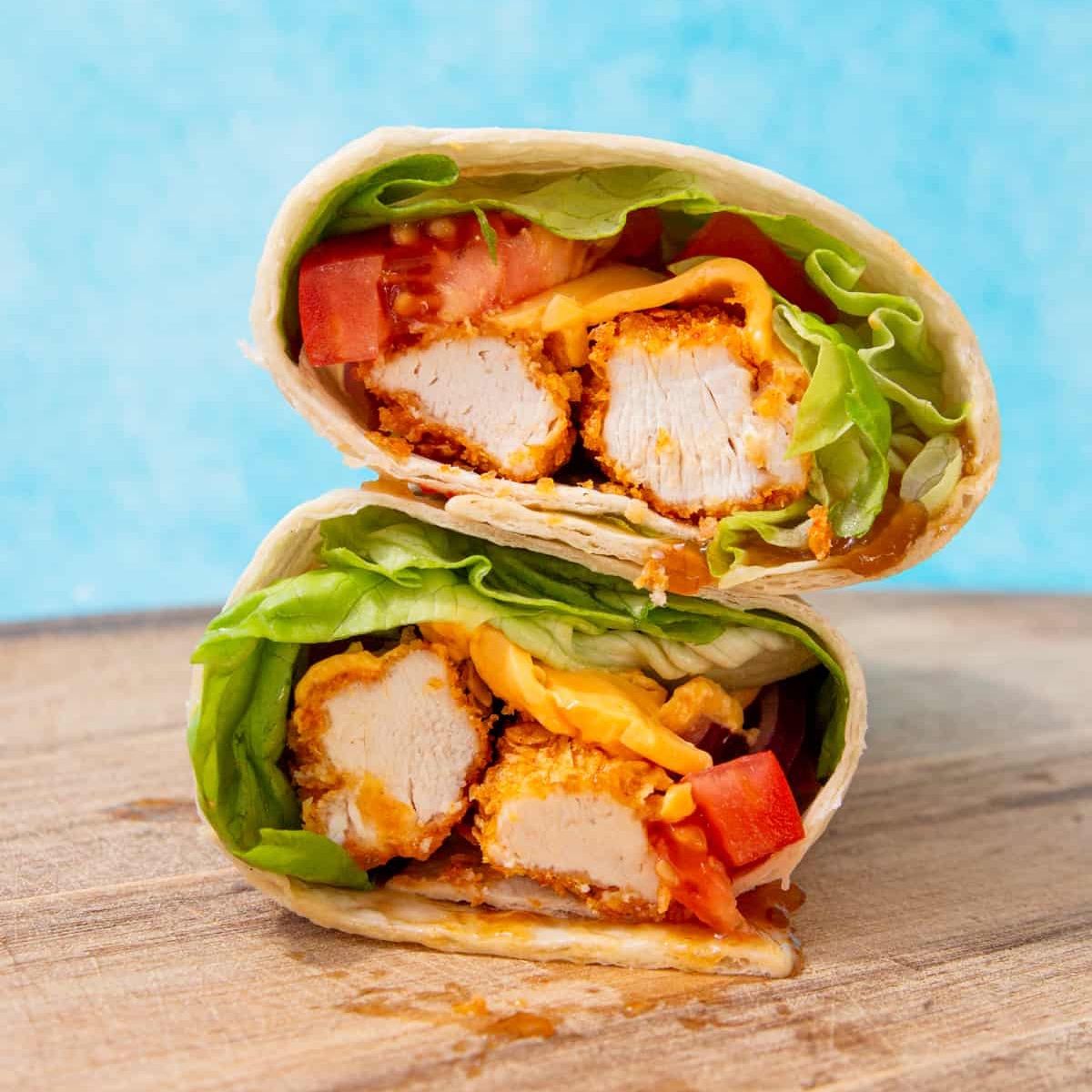 Piadina Chicken Wrap