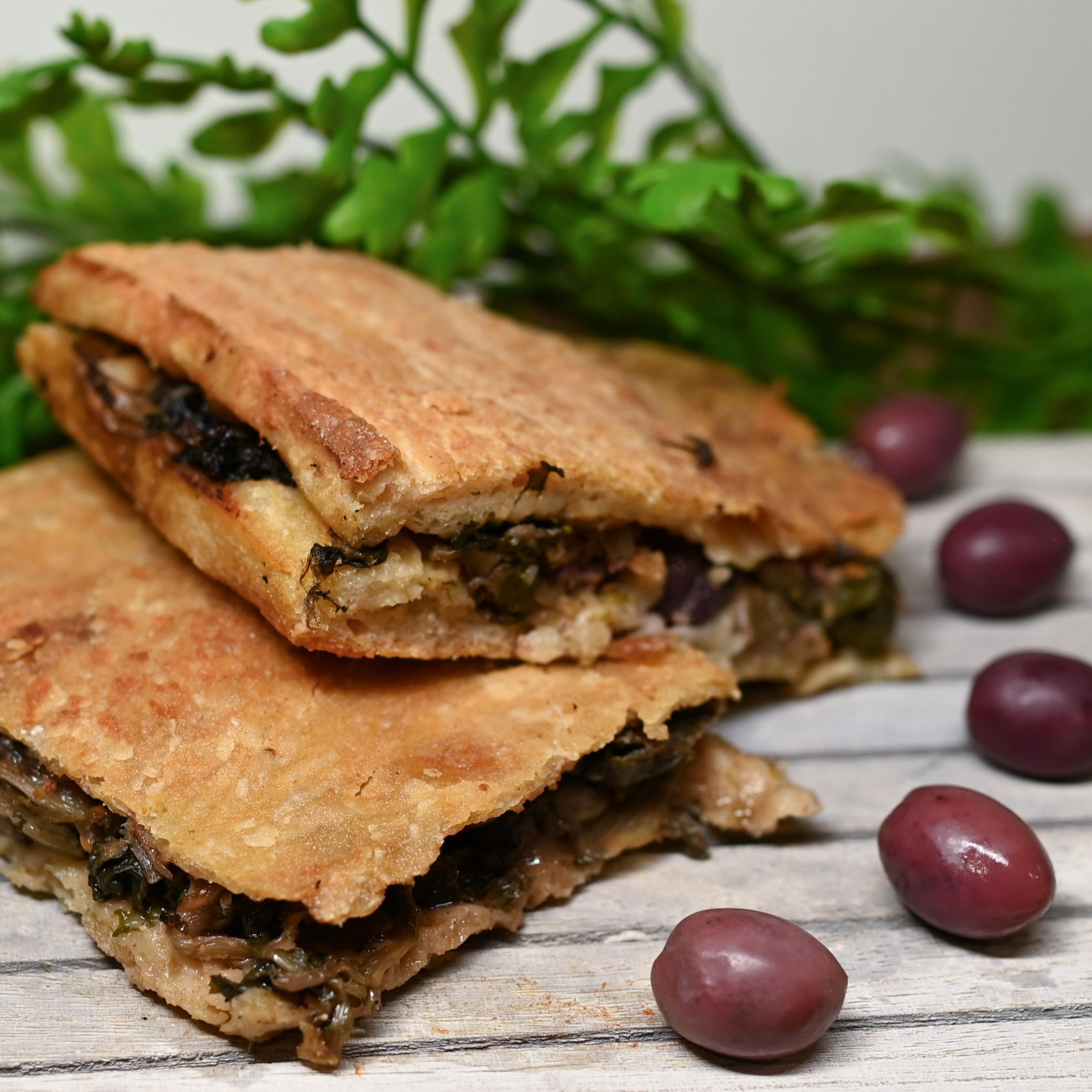 Trancio Pizza Piena Con Scarole