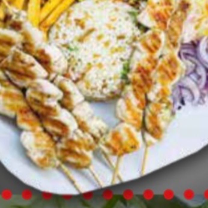 Piatto Spiedini Di Pollo