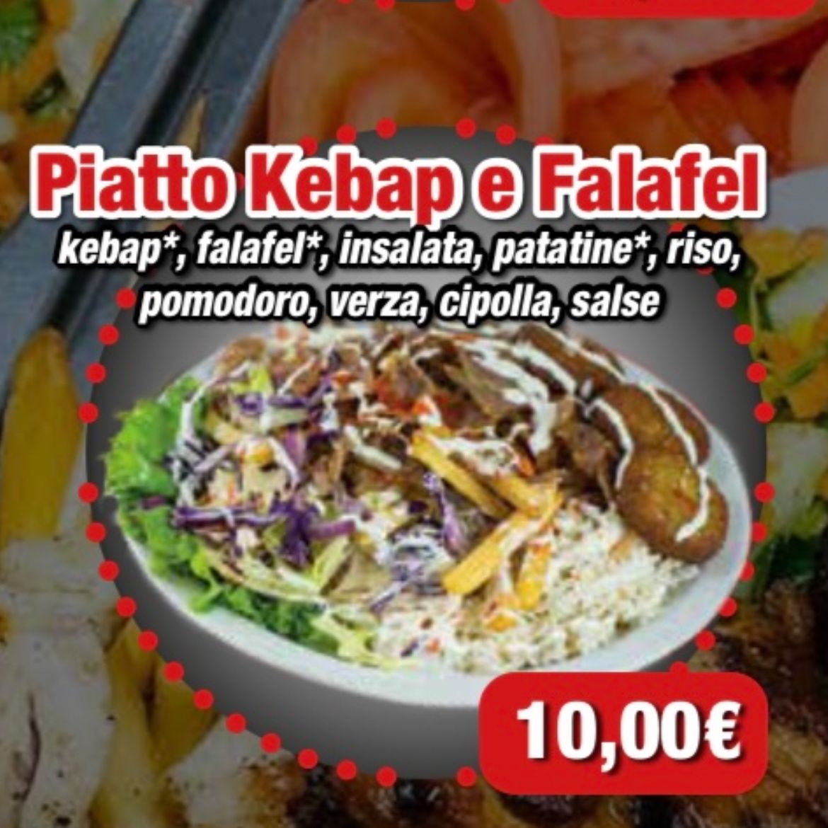 Piatto Kebap E Falafel
