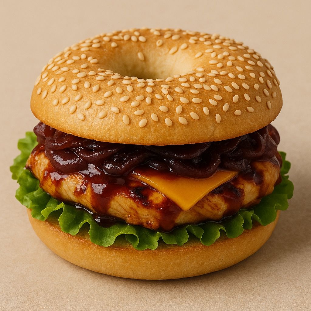 Bagel BBQ Chicken
